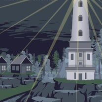 Olivine City Travel Poster