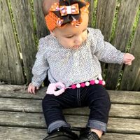 Pumpkin Spice Love Folded Flower - Thumbnail 1