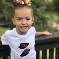 Pumpkins Funky Loop Bow - Thumbnail 1