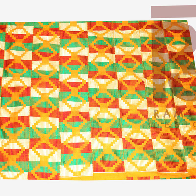 Kente cloth ghana african handwoven fabric ashanti kente african art 6 yards