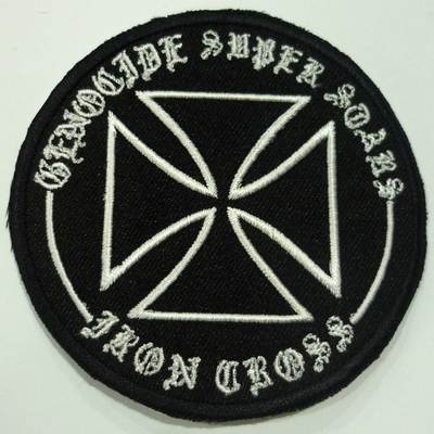 Geno super star embroidered patch