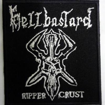 Hellbastard - ripper crust embroidered patch