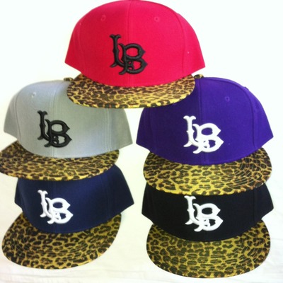Lb cheetah vinyl snapback 