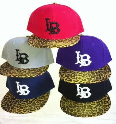 Lb cheetah vinyl snapback 