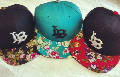 Lb floral snapback