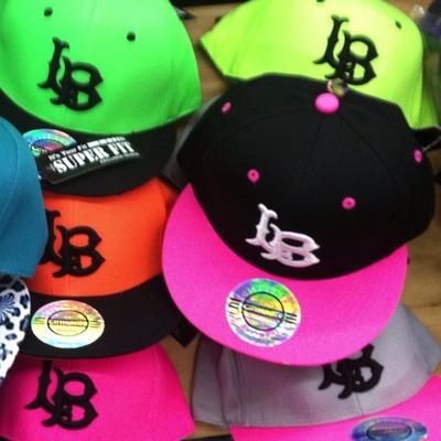 Lb neon snapback