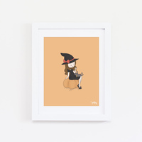 Witchy Friend Print - Thumbnail 1