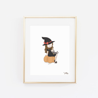 Witchy Friend Print - Thumbnail 2