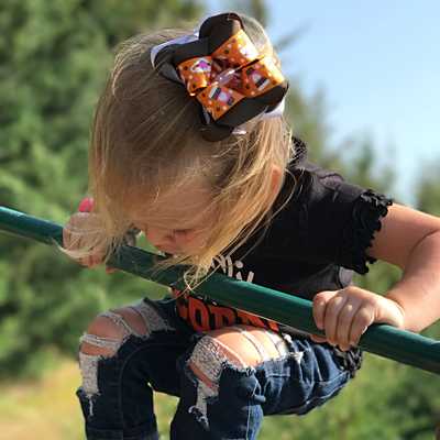 Pumpkin spice love the ella bow