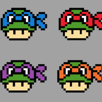 Mushroom Mashups - TMNT - Thumbnail 1