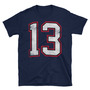 Number Thirteen 13 Unisex T-Shirt-2