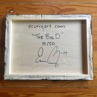 "The Big D" 12x16" Print on Wood - Thumbnail 4