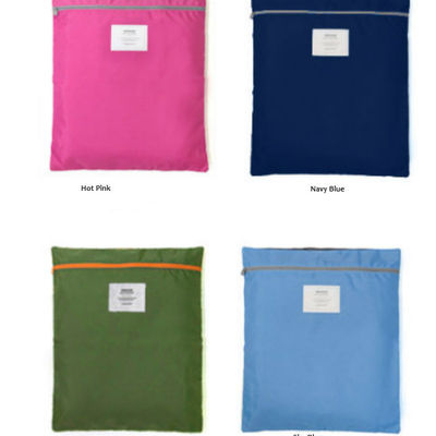 4 different color multiple purpose organizer bag nylon pillow bag with handle
