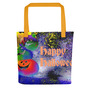Stacked Halloween Pumpkins Tote bag-1