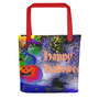 Stacked Halloween Pumpkins Tote bag-2