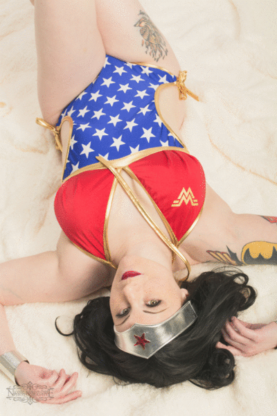 Wonder Woman Swimsuit 1 A4 Print