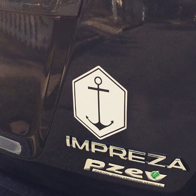 Anchor Logo Car Decal