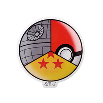 DeathPokeDragonBallStar Sticker