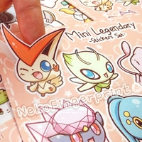 Mini Legendary Kiss-Cut Sticker Set - Thumbnail 2