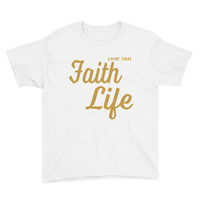 "Faith Life" Youth Short Sleeve Tee - Thumbnail 1