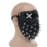 Watch Dogs 2 / WD2 Marcus Holloway Wrench Cosplay Rivet Face Mask Halloween Party Costume Props - Thumbnail 3