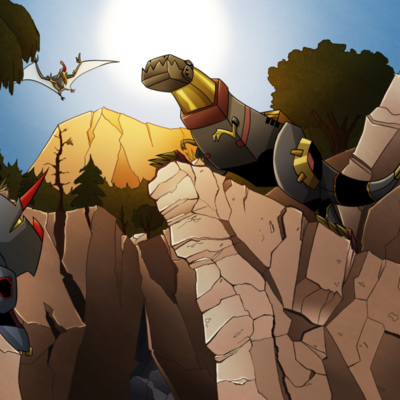 Transformers animated - dinobots
