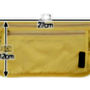 BEIGE COLOR Organizer Travel Convenient Multiple Use Waist Bag - Thumbnail 3