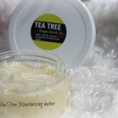 Tea tree body butter