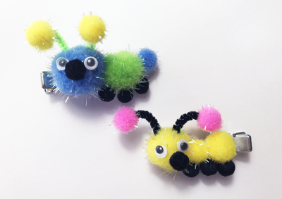 POMPOM hairclips