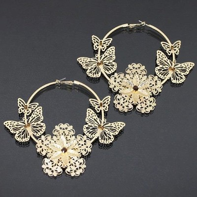 Butterfly hoops
