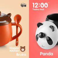 Fashionable cute cartoon creative couple animal ceramic cup - Thumbnail 2