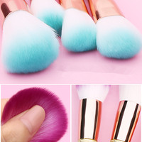 Fashion mermaid 10 blush eye shadow brush brush makeup brush set - Thumbnail 2
