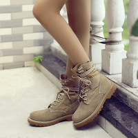 Fashion Women Motorcycle Winter Snow Boots - Thumbnail 1