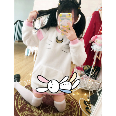Harajuku Pretty Soldier Cat Ears sweater