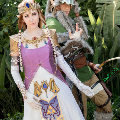 The wolf and the princess - (tloztp) print