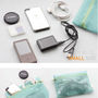 1 Set LAKE BLUE COLOR 4 Different Size Travel Packing Mesh Travel Pouch - Thumbnail 4