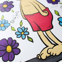 13"x19"Skateboarder Print - Thumbnail 2