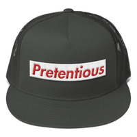 Pretentious Trucker Cap - Thumbnail 1