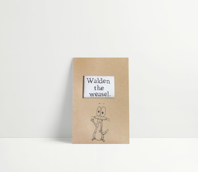 Walden the Weasel Zine