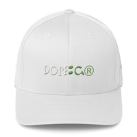 KiKi Green Dope Goods Logo Structured Twill Cap - Thumbnail 6