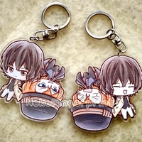 Bungou Stray Dogs Soukoku Acrylic Keychain - Thumbnail 1