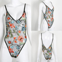 Lexi Floral Sheer Bodysuit - Thumbnail 4