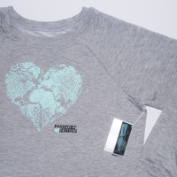 Fingerprint Heart World Grey Sweater - Thumbnail 4
