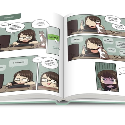 Miki's mini comics  - hardcover