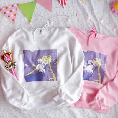 Sleeping Sailor Moon hoodie