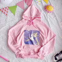 Sleeping Sailor Moon hoodie - Thumbnail 2