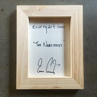 "The Narcissist" 8x10" Print on Wood - Thumbnail 3