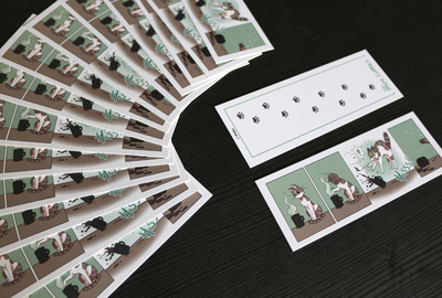 miki's mini comic - bookmark