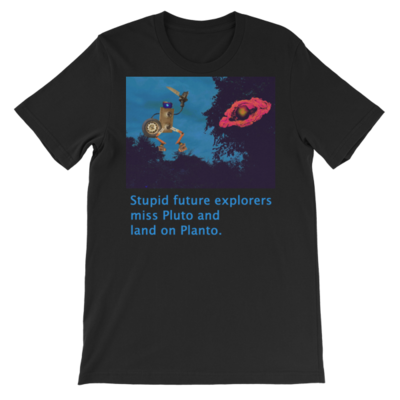 Short-sleeve unisex t-shirt "planto"