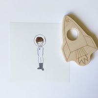 Dress Up Astronaut Print - Thumbnail 2